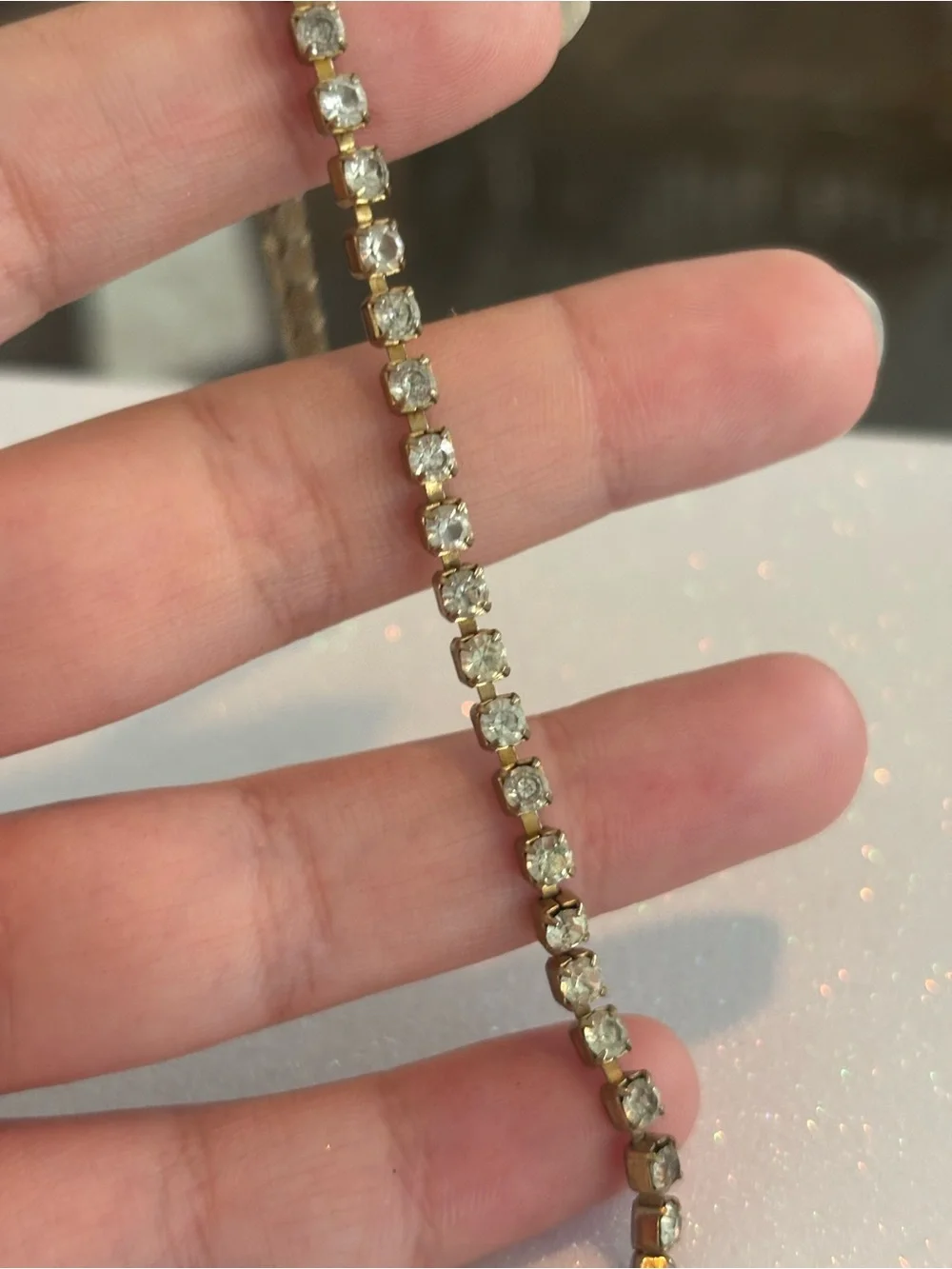 Lot of Vintage Rhinestone Bracelets